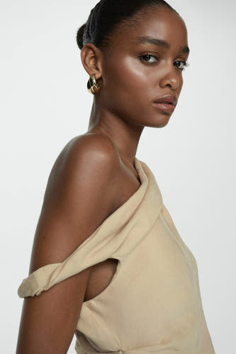Blouse - beige