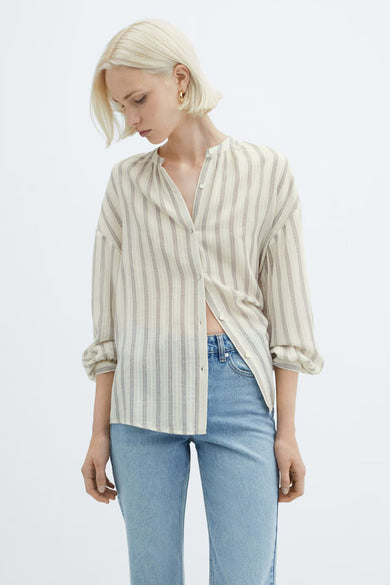 Hemd met lange mouwen - wit