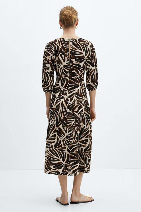 Kleedje met korte mouwen - wit