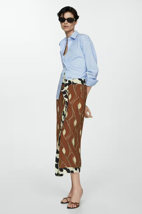 Rok 3/4 Bruin - Mango