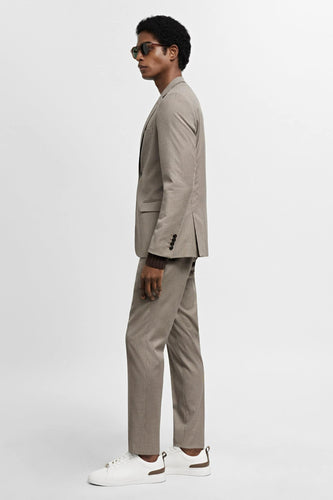 Blazer - beige - MANGO