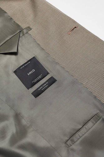 Blazer - beige - MANGO