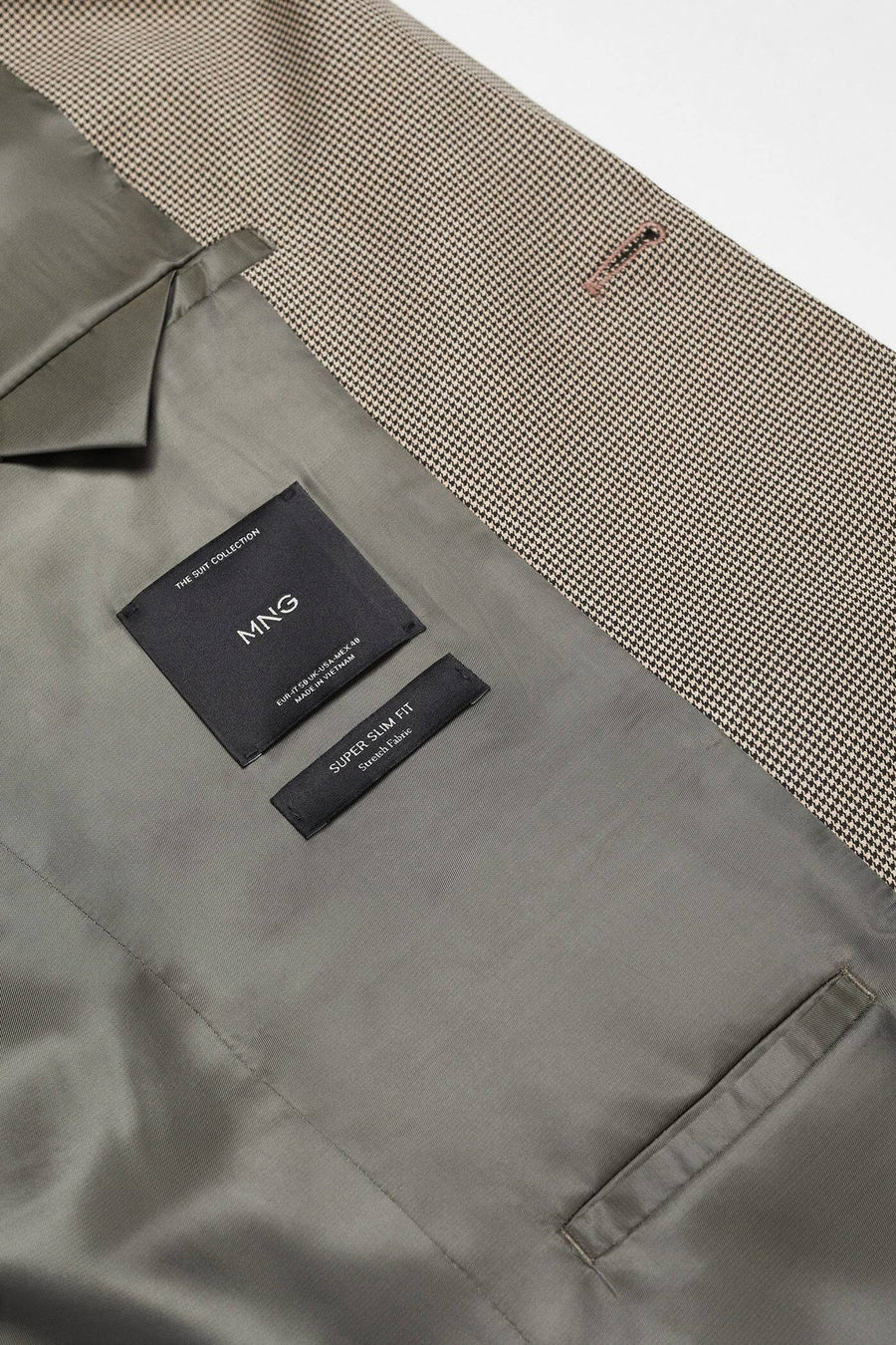 Blazer - beige - MANGO