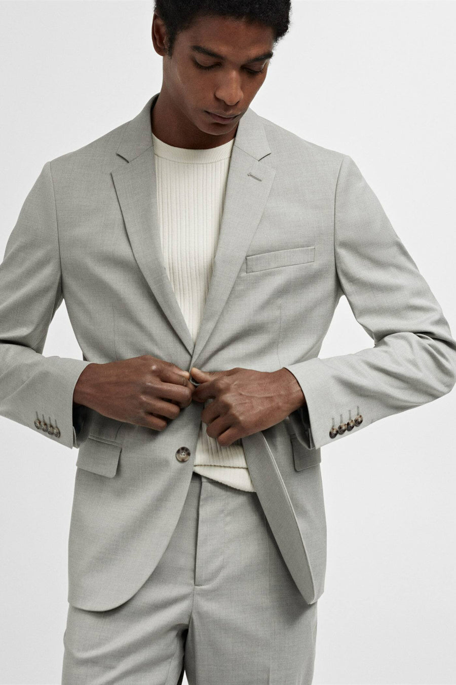 Blazer - groen - MANGO