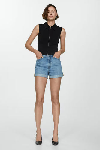 Short - denim - MANGO - 7