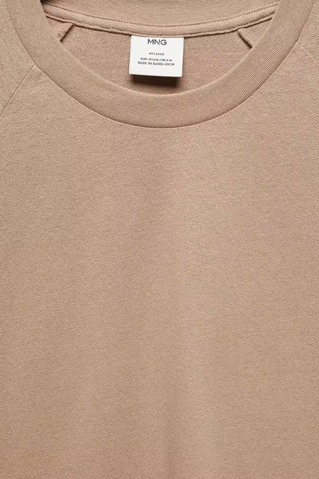 T-shirt à manches courtes - beige
