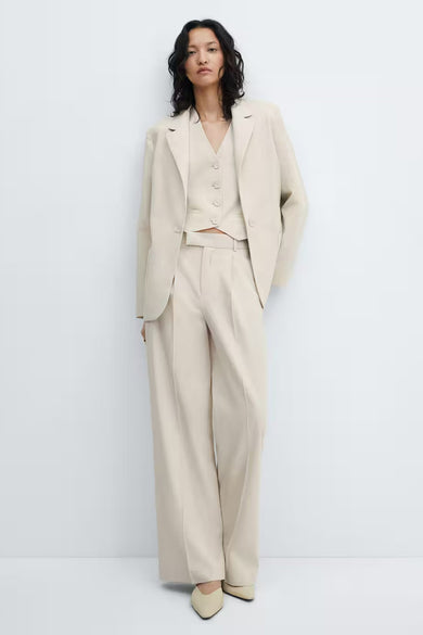 Blazer Gris - Mango