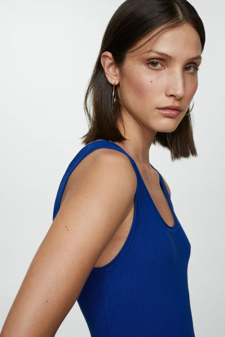Robe sans manches - bleu