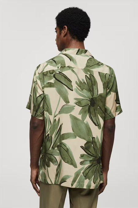 Chemise (manches courtes) Vert - Mango