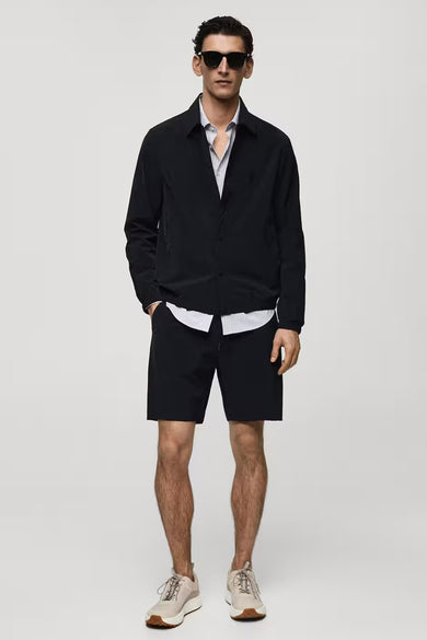 Short Blauw - Mango