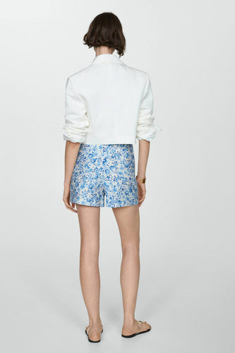 Short - blauw - MANGO