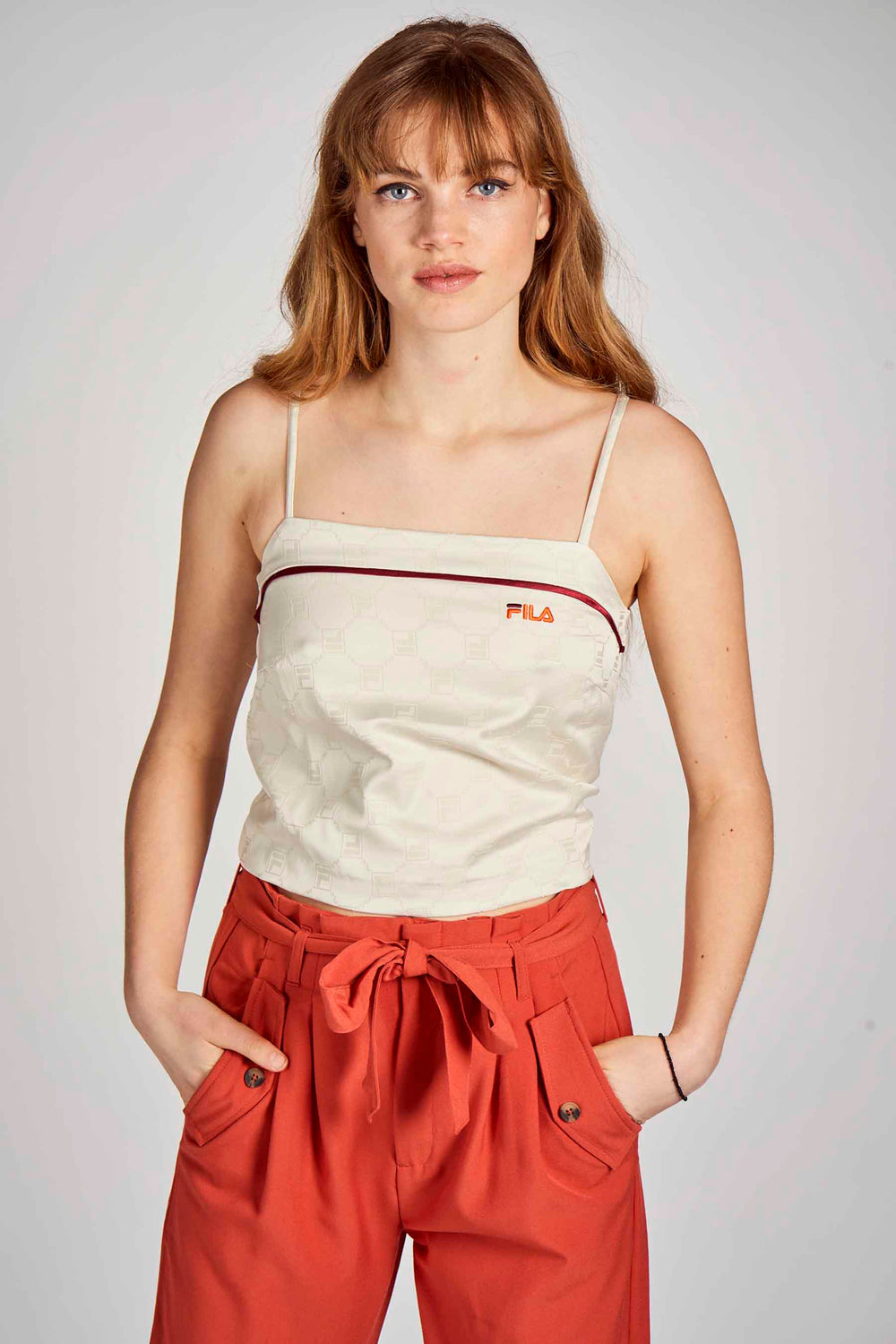 Top (zonder mouwen) Beige - FILA
