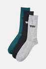 Chaussettes courtes - vert