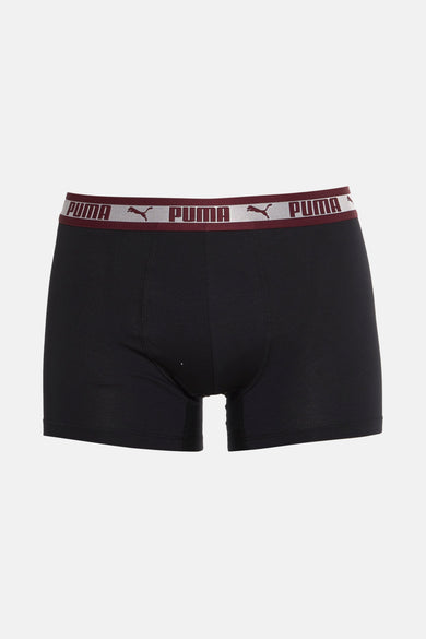 Short de boxers P PUMA, with a waistband with repeated PUMA logo and athletic detail.