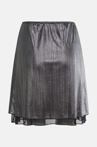 Jupe courte - argenté - 24 colours GmbH - 3
