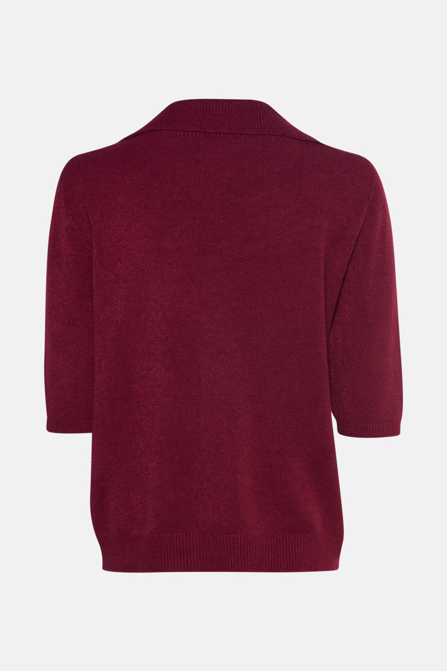 Polo met lange mouwen - Bordeaux - Terra di Siena - 3
