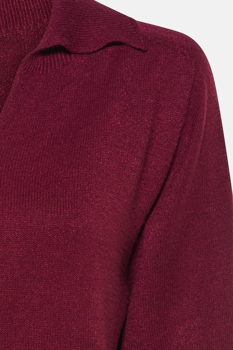 Polo met lange mouwen - Bordeaux - Terra di Siena - 4