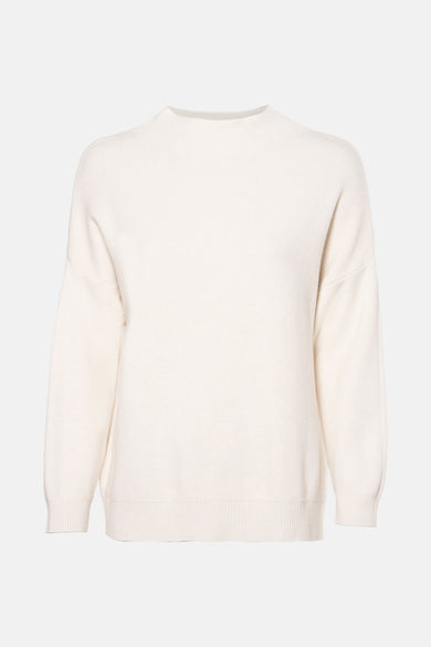 Pull col O Écru - Terra di Siena