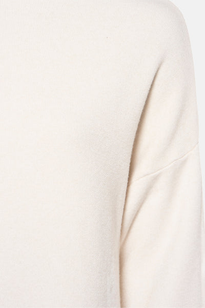 Pull col O Écru - Terra di Siena