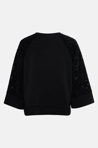 Sweater - zwart - Terra di Siena - 3