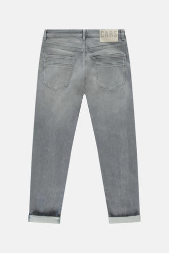 Jeans straight mid grey denim - Cars