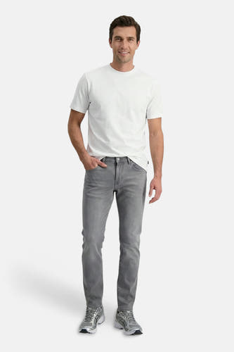 Jeans straight mid grey denim - Cars