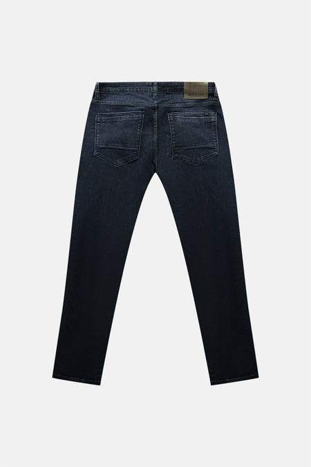 Jeans straight blue black denim - Cars