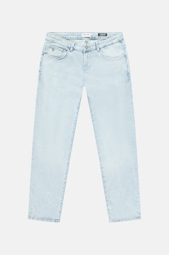 Jeans straight light blue denim - Cars