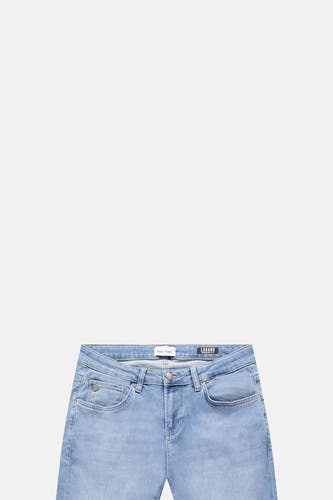 Jeans straight light blue denim - Cars