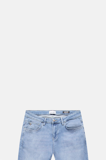 Jeans straight light blue denim - Cars