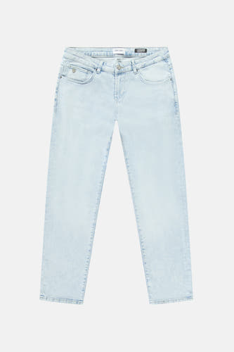 Jeans straight light blue denim - Cars