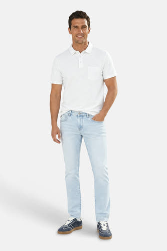 Jeans straight light blue denim - Cars