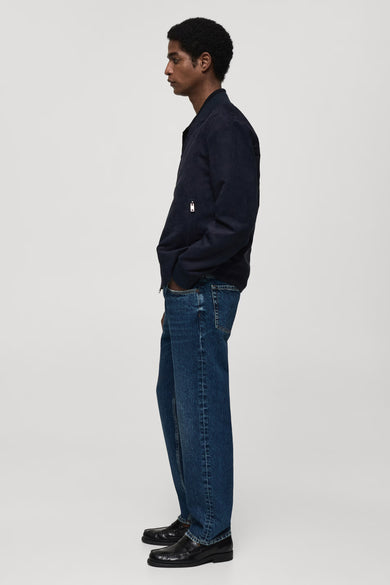 Jas (kort) Blauw - Mango
