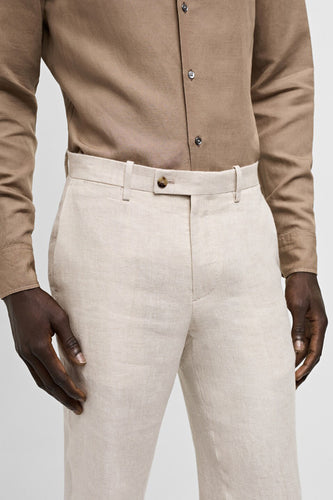 Kostuumbroek - beige - MANGO