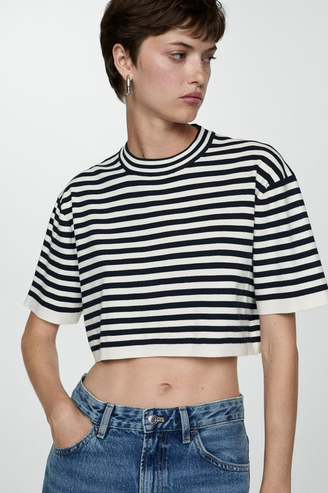 Pull col O Bleu - Mango