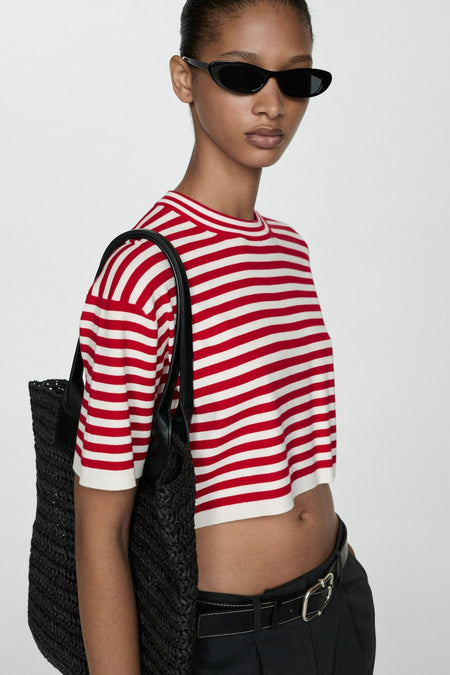 Pull col O Rouge - Mango