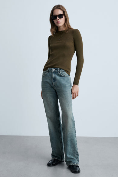 Jeans straight Denim - Mango