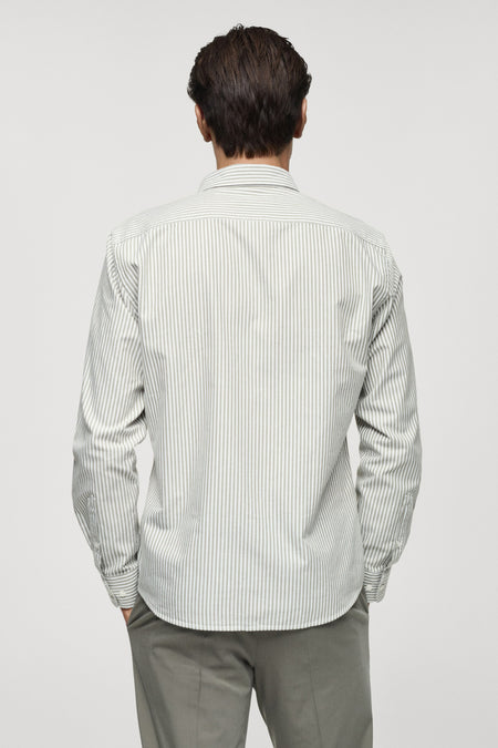 Chemise (manches longues) Vert - Mango