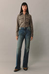 VIOLETA - dark blue denim