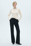 Pull col O Blanc - Mango