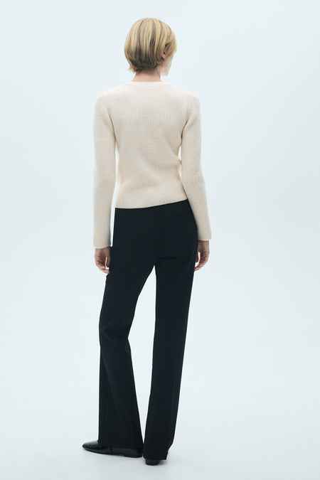 Pull col O Blanc - Mango