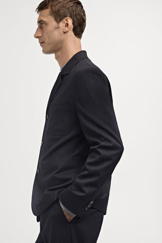 Blazer - bleu - MANGO