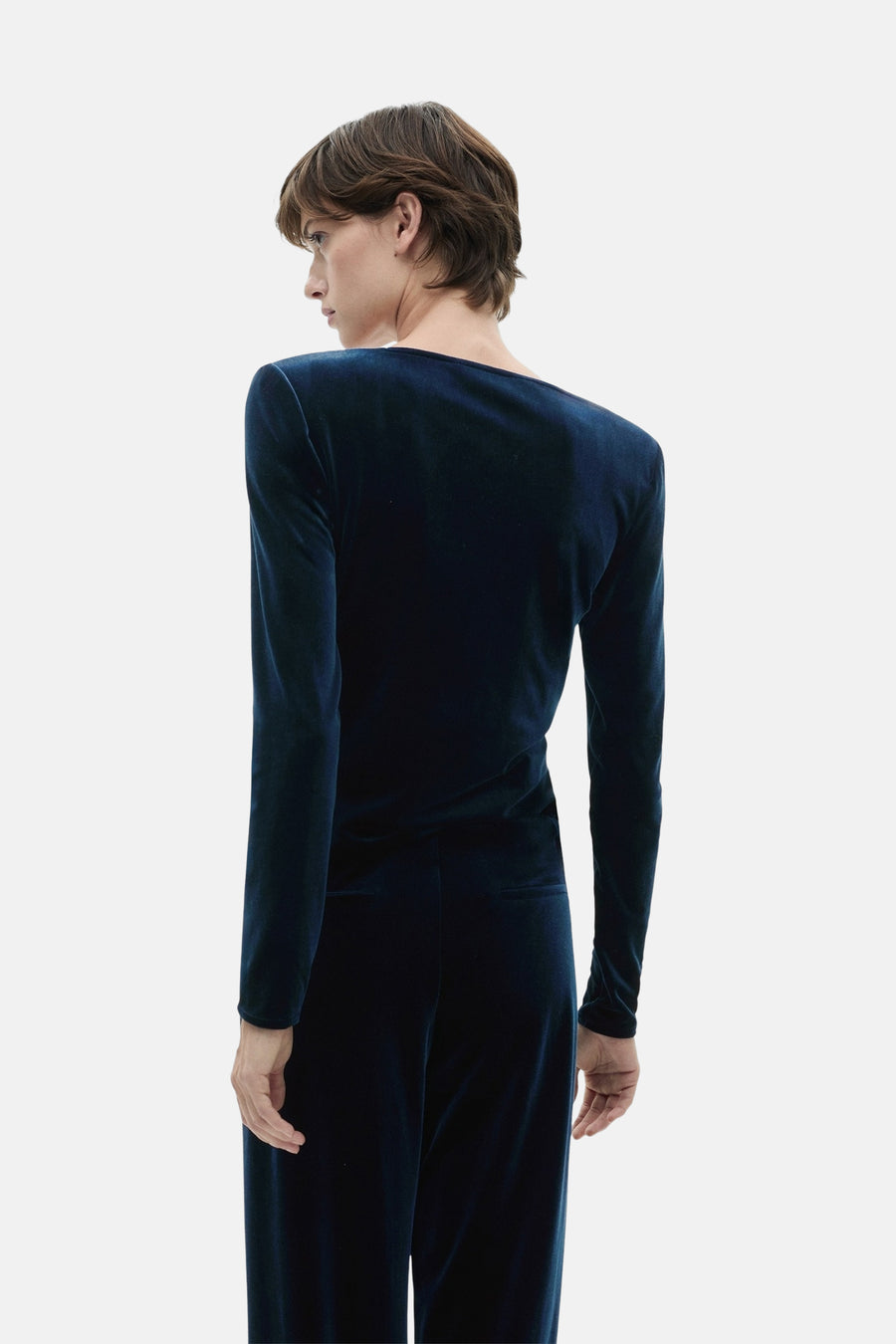 T-shirt met korte mouwen - blauw - MANGO