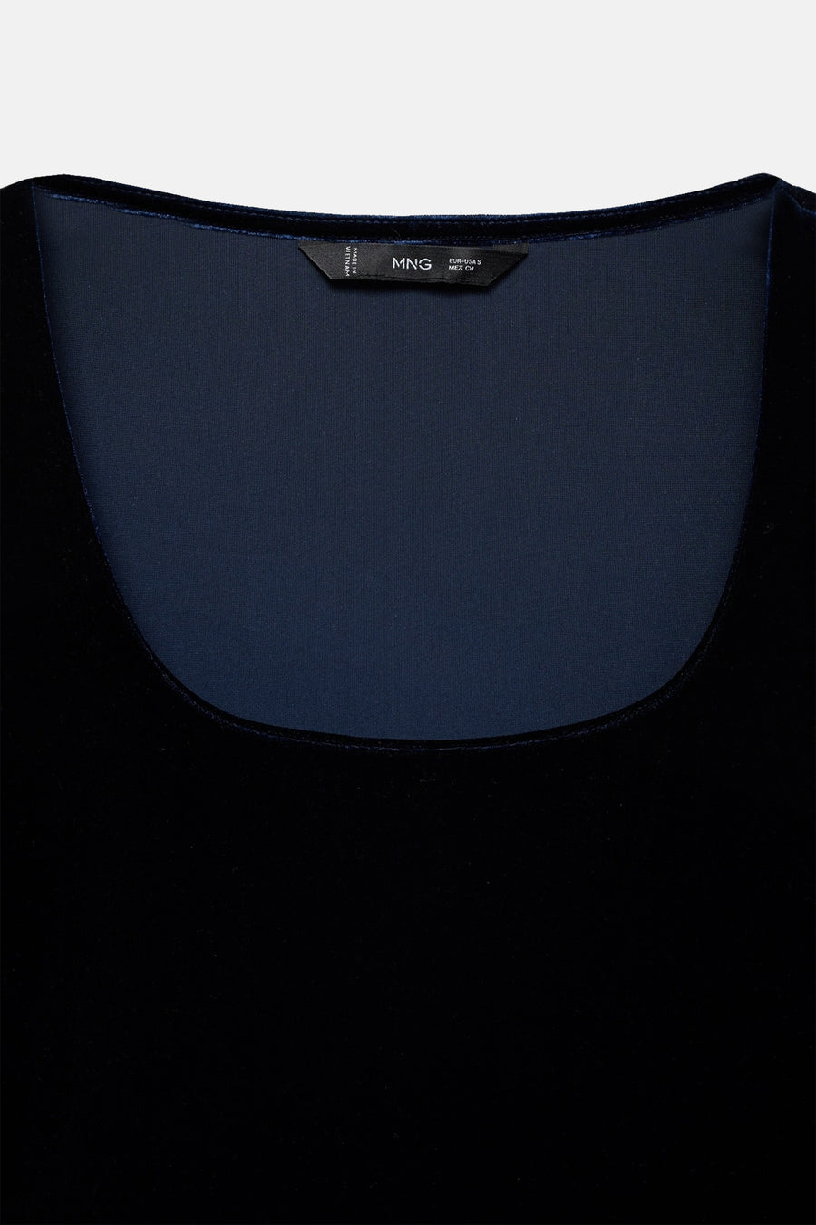 T-shirt met korte mouwen - blauw - MANGO