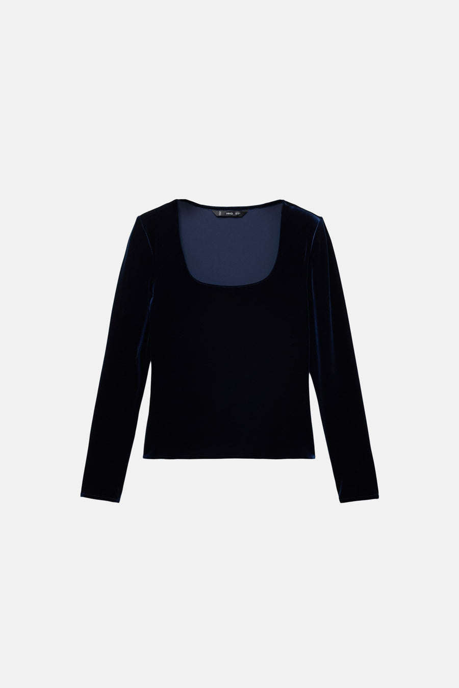 T-shirt met korte mouwen - blauw - MANGO