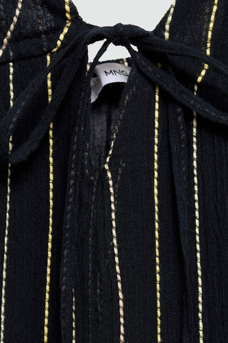 Robe - noir - MANGO