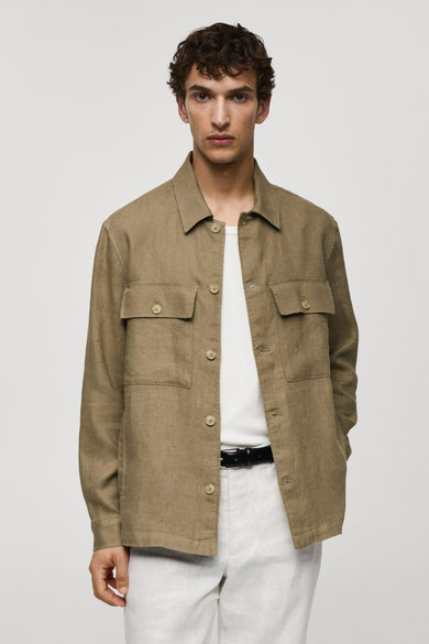 Veste courte Vert - Mango