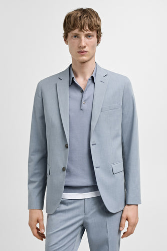 Blazer - blauw - MANGO