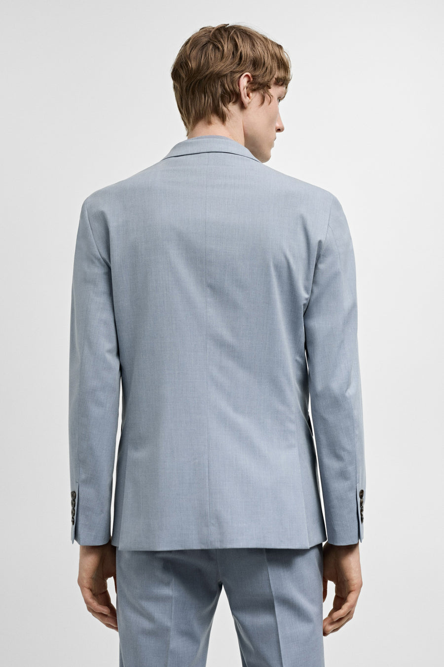 Blazer - blauw - MANGO