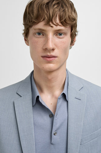 Blazer - blauw - MANGO